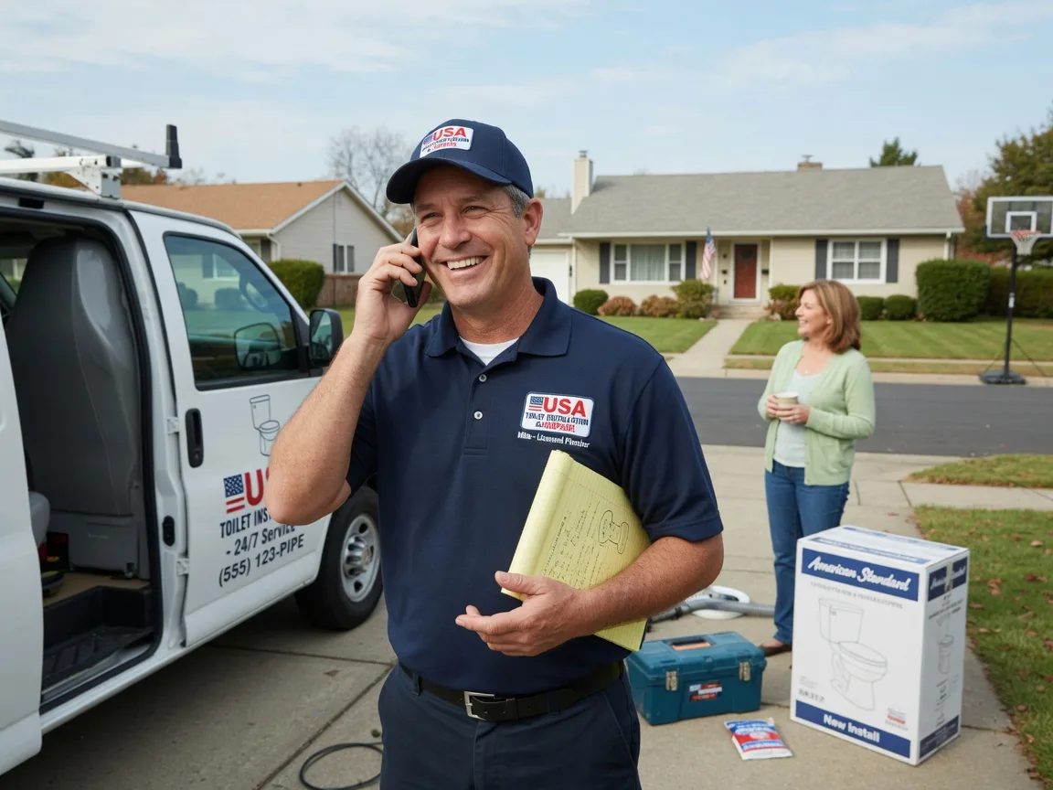 Toilet Installation Transfer, PA FAQs